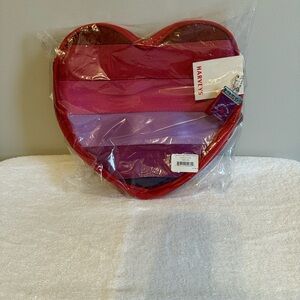 Harveys Sweetheart Purple and Red Crossbody Bag